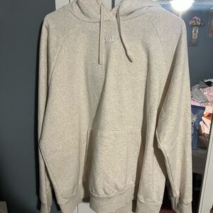 Under Armour Light Beige/Oatmeal Pullover Hoodie